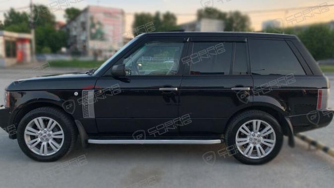 Дефлекторы окон (ветровики) Land Rover Range Rover III 2002-2012 (Лэнд Ровер Рэнд Ровер) Кобра Тюнинг